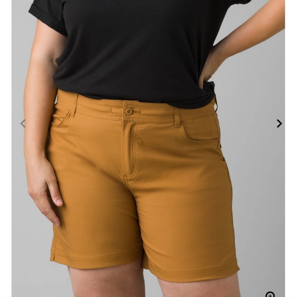 NWT Prana Plus Size 20W Halle Short II Mid-Rise Earthbound - Picture 1 of 5